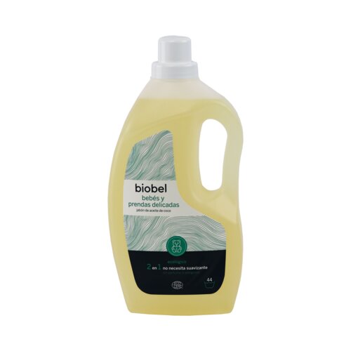 Biobel Tekoči detergent 2v1 za občutljivo in otro&amp;scaron;ko perilo - 1,50 l Slike