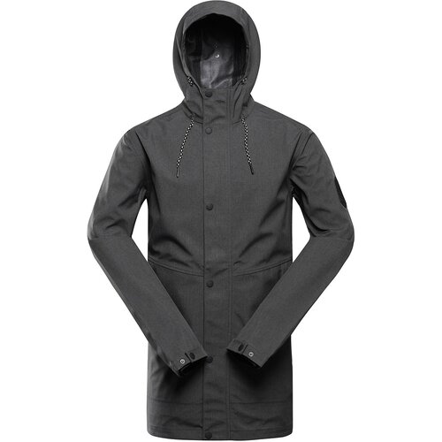 Alpine pro Men&amp;#039;s waterproof coat with ptx membrane PERFET black Slike
