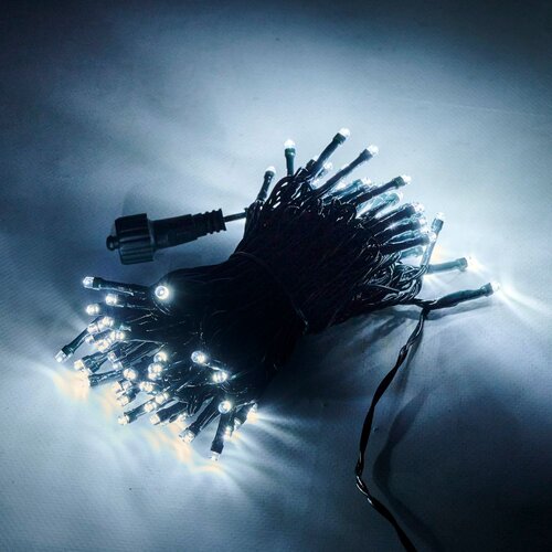 100 LED svjetla 10m hladna bijela Slike