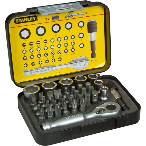 Stanley 1-13-906 set bitova i nasadnih ključeva 39 kom Cene