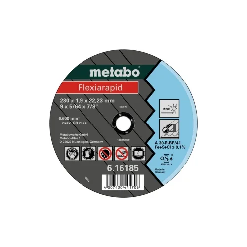 Metabo 616180000 rezna ploča ravna 16 mm 25 St.