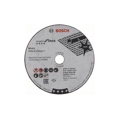 Bosch expert for inox rezna ploča, ravna (za gws 10,8-76 v-ec) Slike