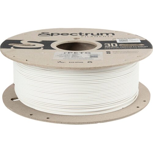  RPETG Porcelain White - 1,75 mm / 1000 g Slike