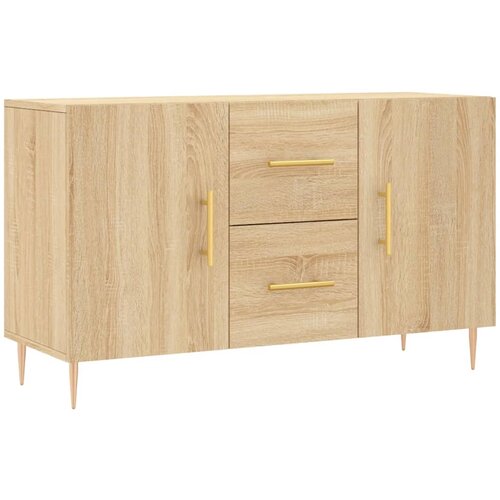 Maison Chic Komoda - Predalnik sonoma hrast 100x36x60 cm inženirski les, (21717872) Slike