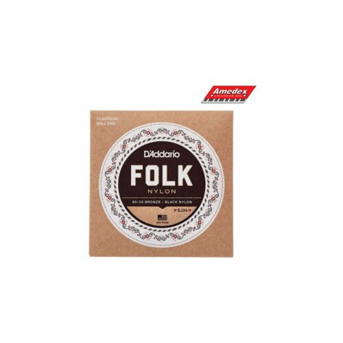  ŽICE ZA KL. GIT. D’ Addario EJ34 FOLK NYLON Cijene