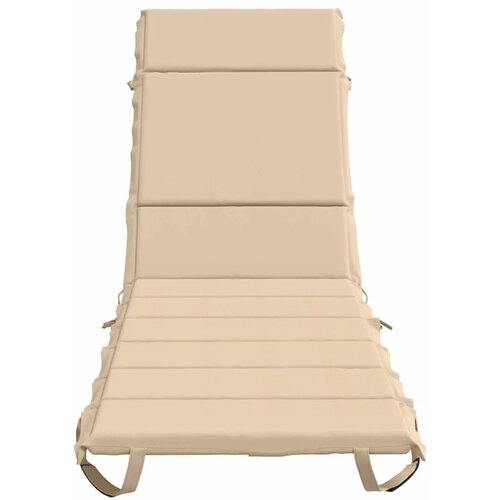  Jastučić za ležaljku GEMERT 100% poliester Krem 200 x 55 x 3 cm - Krem 200 x 55 x 3 cm Melange Slike