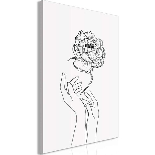  Slika - Delicate Flower (1 Part) Vertical 40x60 Slike