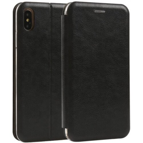  MCLF11-XIAOMI Redmi Note 9 Futrola Leather FLIP Black Cene