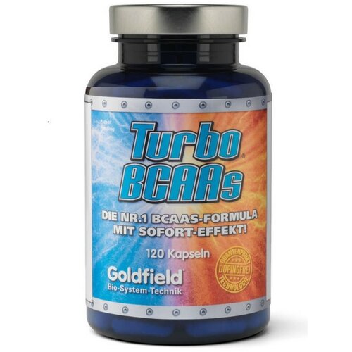 Goldfield Turbo BCAAs 120  kaps. bez ukusa Cene