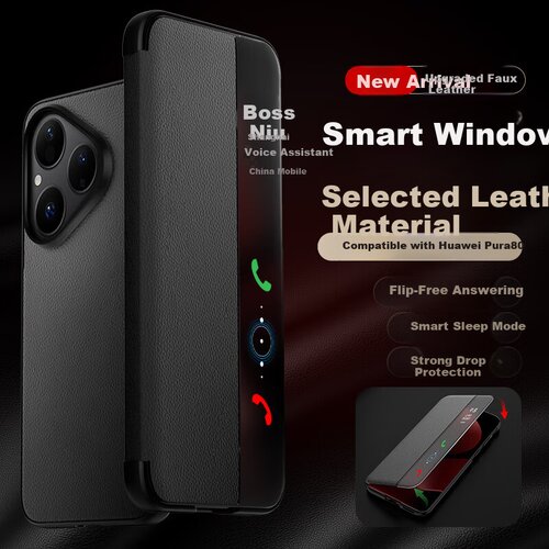  bashidai maska za mobilni telefon huawei pura 80 pro, crna Cene