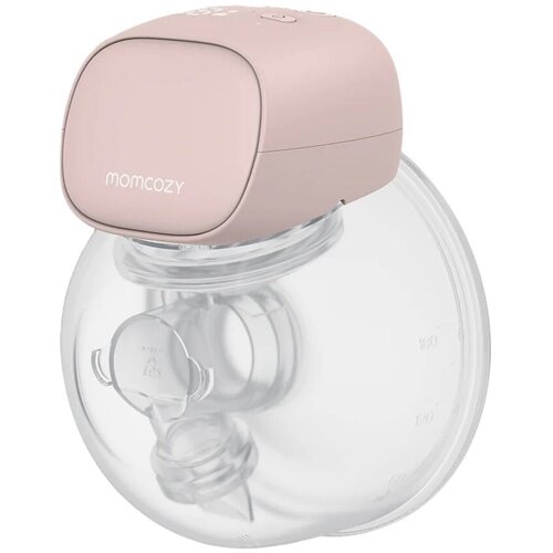 Momcozy Wearable Breast Pump, Pink, Single Set Slike