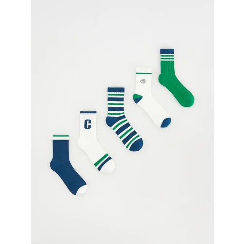 Reserved - Komplet od 5 pari čarapa - mornarsko plava