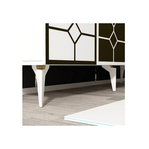 Hanah home irmak - white, gold whitegold console Cene
