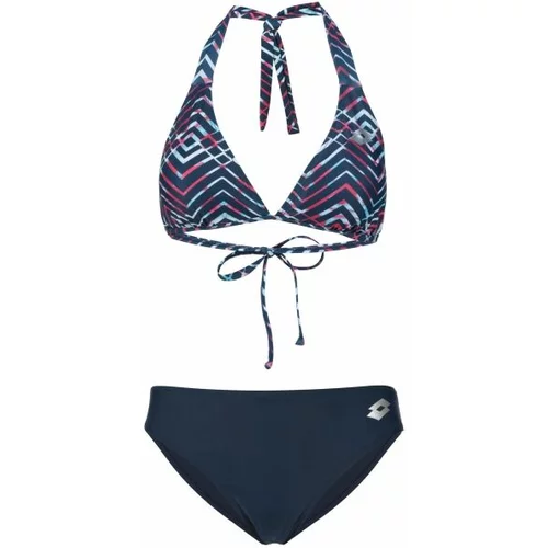 Lotto LESIE Ženski dvodijelni kupaći kostim, tamno plava, veličina