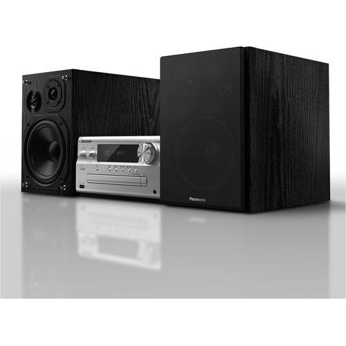 Panasonic SC-PMX802E-S stereo uređaj Air-Play, Bluetooth&amp;reg;, CD, DAB+, USB, WLAN, UKW, AUX, Spotify, Tidal, Deezer, multiroom mogućnost 2 x 60 W crna, srebrna Slike