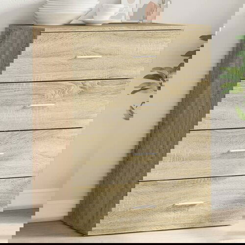 vidaXL Komoda boja hrasta sonome 60x39x80 cm od konstruiranog drva Cijene