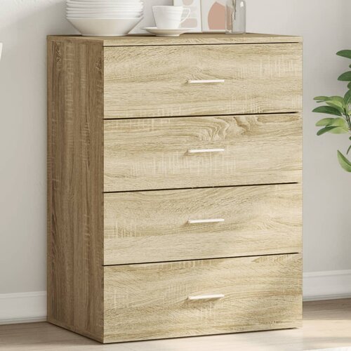 VidaXL Komoda boja hrasta sonome 60x39x80 cm od konstruiranog drva Slike