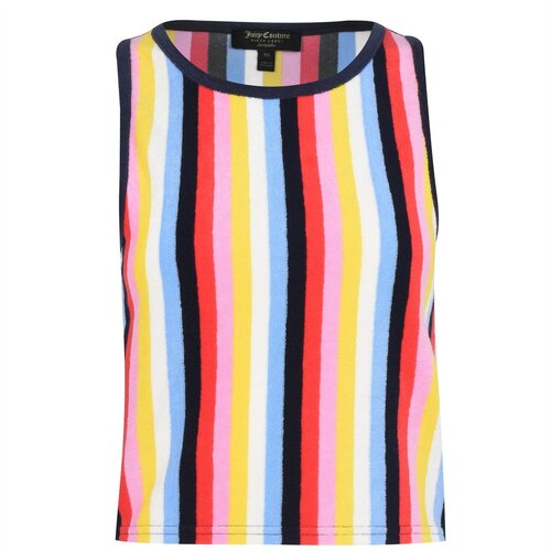 Juicy Couture Sleeveless Microterry Striped Tank Cene