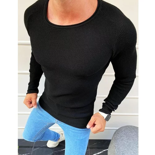DStreet Black men's pullover sweater WX1615
