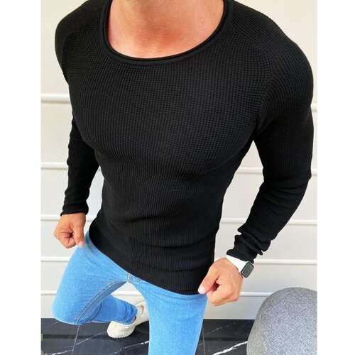 DStreet Crni muški pulover WX1615 siva | svijetlo plavo Slike