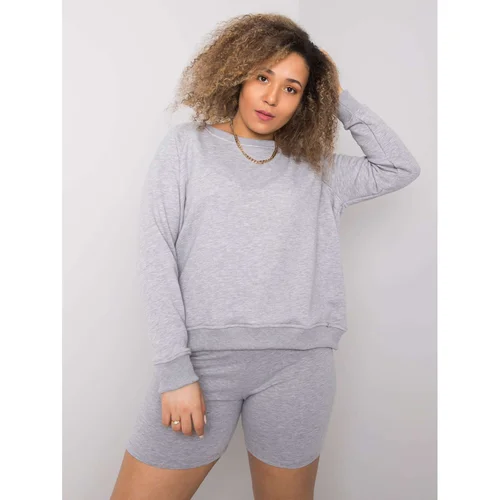 Fashion Hunters Oversize sweatshirt without a hood