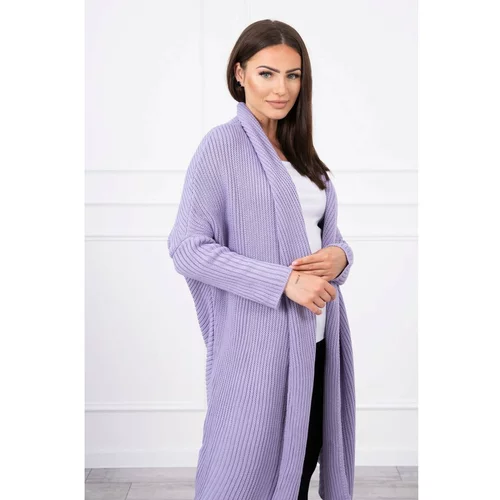 Kesi Sweater with batwing sleeve purple