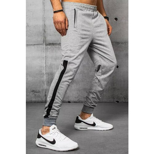 DStreet Light gray men's sweatpants UX3236 Cijene