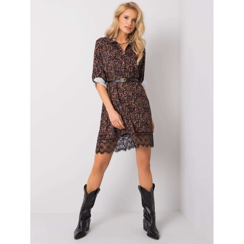 Fashion Hunters Dress-DHJ-SK-12398.01P-black Slike