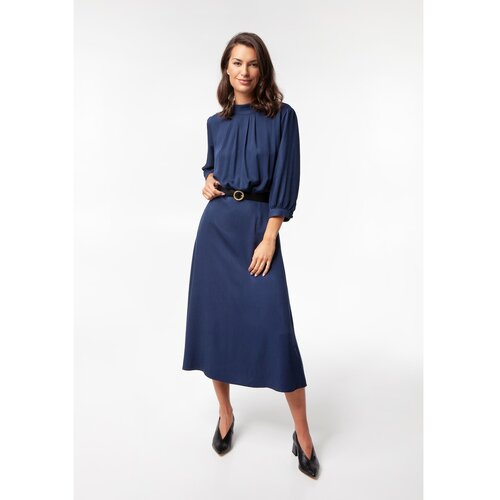 Benedict Harper Woman's Dress Irene Navy Blue Slike