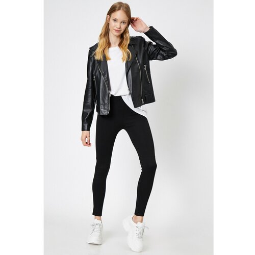 Koton Women&amp;#039;s Black Leggings Slike