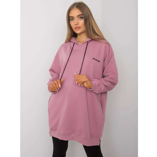 Fashion Hunters Dusty pink women's hoodie Slike