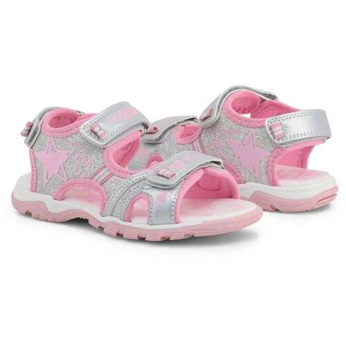 Shone sandale za devojčice 6015-02 bela | siva Slike