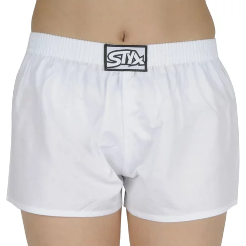 STYX Children's shorts classic rubber white (J1061)