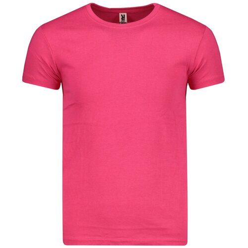 Edoti Muška obična majica S970 crna | pink Slike