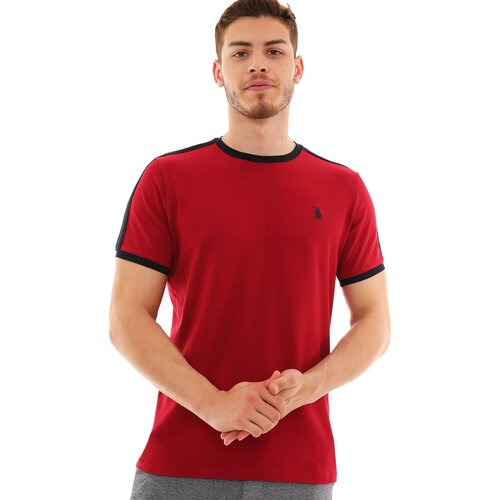 Dewberry T8584 MEN'S T-SHIRT-BURGUNDY Cijene