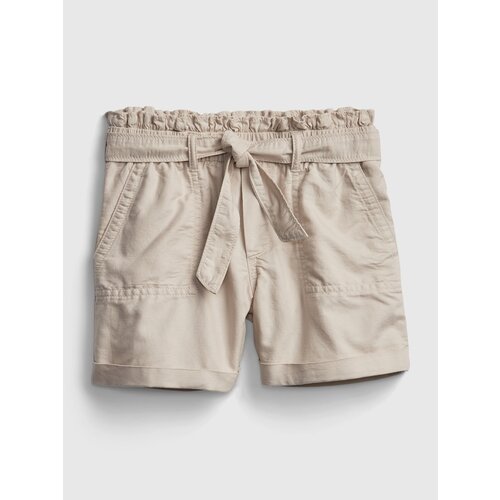GAP Children's Shorts High-Rise Paperbag Waist Shorts - Girls Cene