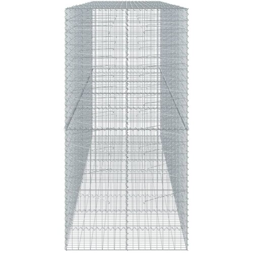  Gabionska ko&amp;scaron;ara s poklopcem 450x100x200 cm pocinčano željezo Slike