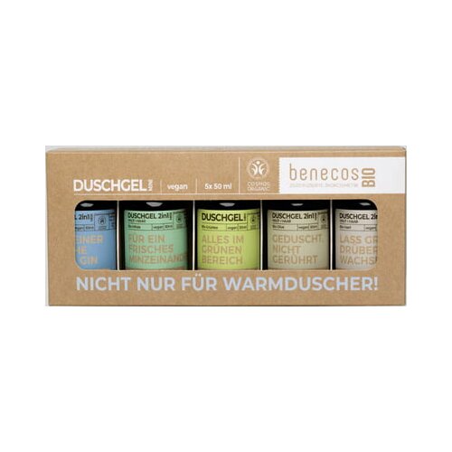 Benecos benecosBIO mini set gelov za prhanje &amp;quot;Nicht nur f&amp;uuml;r Warmduscher&amp;quot; Slike
