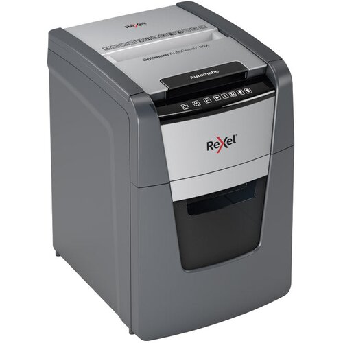  UNI&amp;Scaron;TAVAČ DOKUMENTACIJE 90 (ROČNO 8) LISTOV CROSSCUT OPTIMUM AUTO FEED PLUS 90X REXEL 2020090XEU Slike