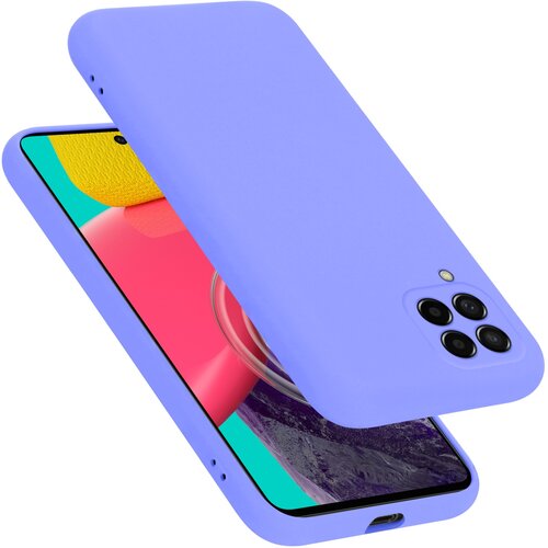 Cadorabo Ohi&amp;scaron;je, združljiv s Samsungom v tekoči lahki vijolični barvi - za&amp;scaron;čitni pokrov iz fleksibilnega silikona TPU, (20599051) Slike
