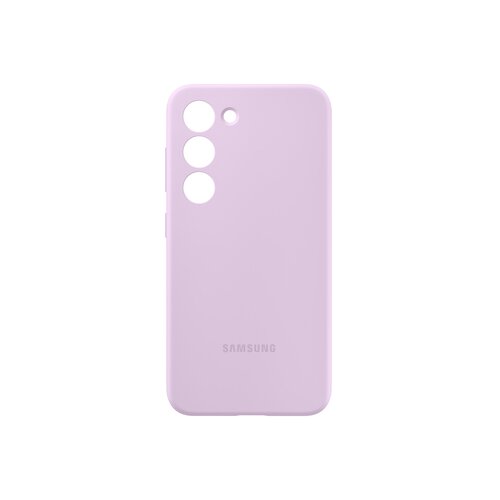 Samsung galaxy S23 silicone case lilac Slike