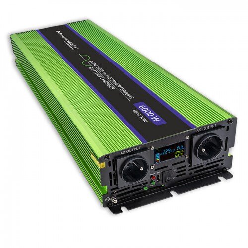 Qoltec Monolith power adapter /inverter Auto 6000 W Green Cijene