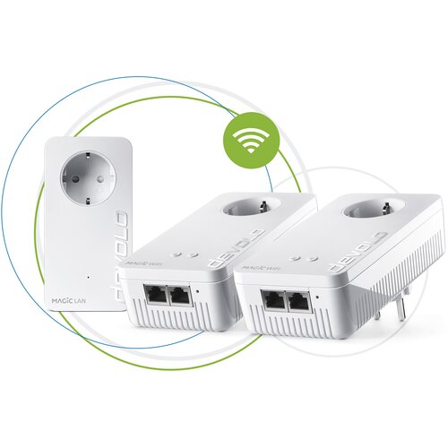 DEVOLO Magic 2 WiFi next Multiroom Kit WiFi 5 Multiroom komplet 8625 DE, AT Powerline, WLAN 2400 MBit/s Cijene
