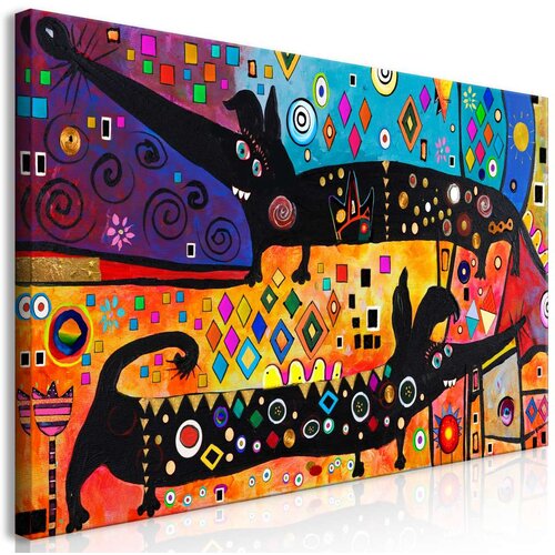  Slika - Extravagant Dogs (1 Part) Wide 120x60 Slike