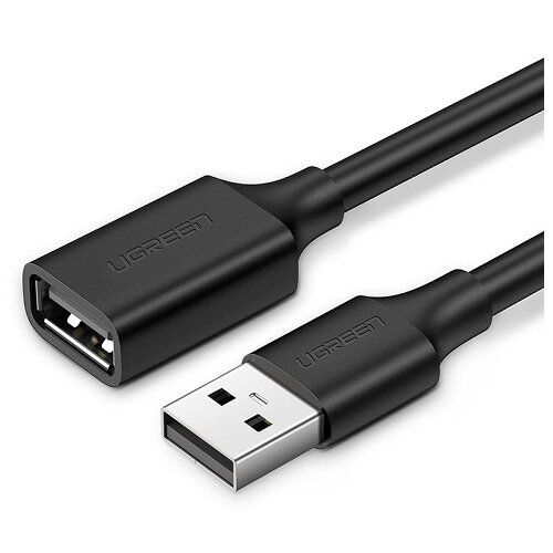 Ugreen KABL USB US103 USB-A MU&Scaron;KI NA USB-A ŽENSKI PRODUŽNI CRNI 2M *SR Cene