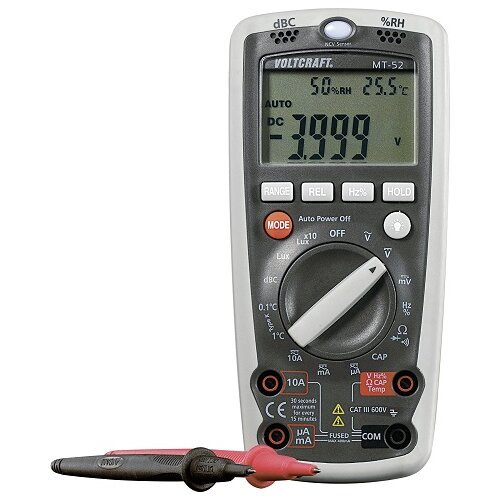 Voltcraft Ročni multimeter digitalni MT-52 kalibriran po: ISO, (21329579) Slike