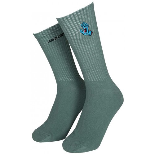 Santa Cruz Nogavice Screaming mini hand sock Siva Slike