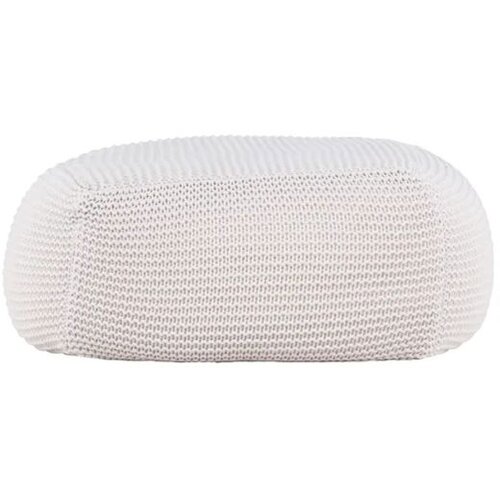 Venture Home puf Luca 60 &amp;times; 60 cm, bjelkasta Slike