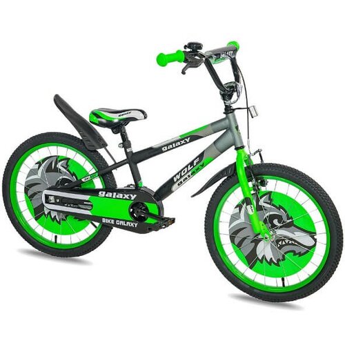 dečiji bicikl wolf 20'' - zeleni, 650090 Slike
