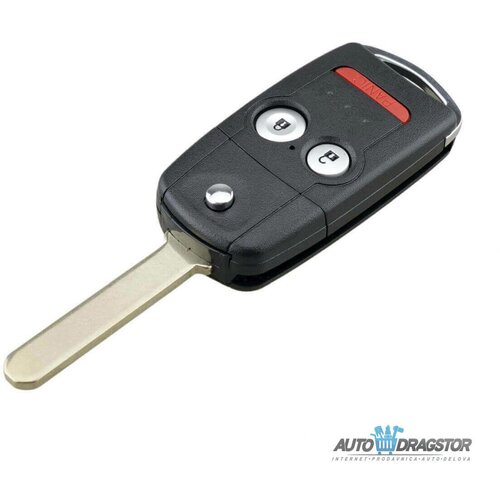 888 Car Accessories kućište oklop ključa 2+1 dugme HON66 za hondu E83-AP000 Slike